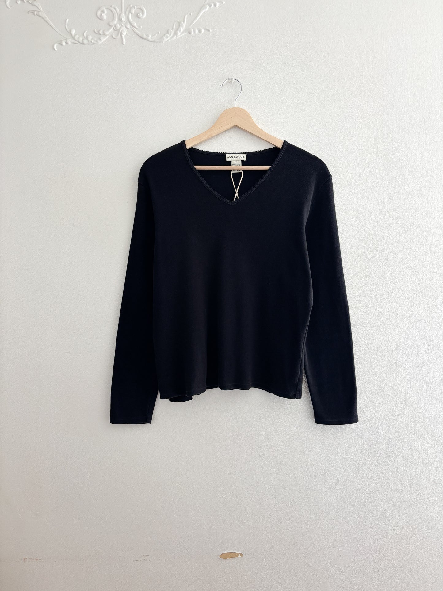 Vintage Ann Taylor Black Long sleeve (L)