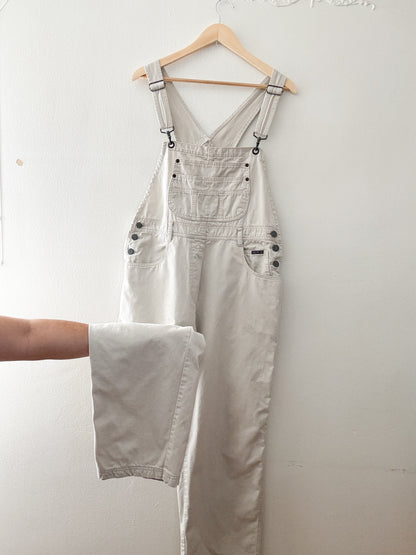 Vintage Khaki Overalls (L)