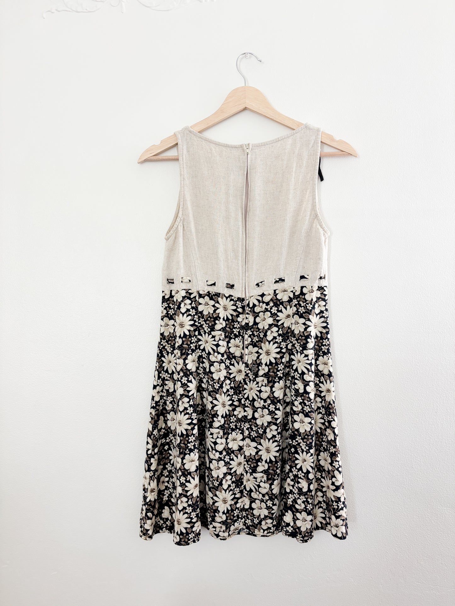 Vintage floral dress (XS/S)