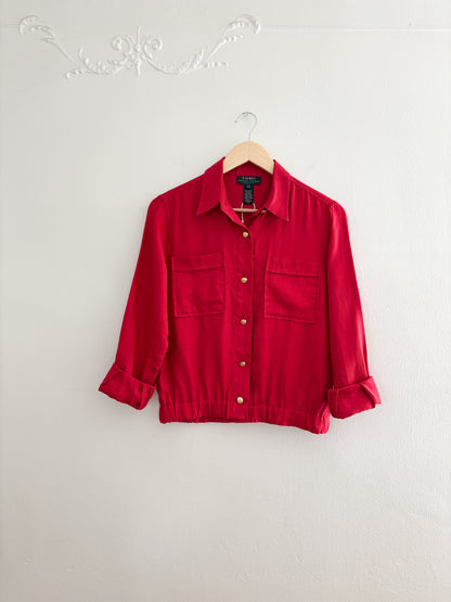 Vintage Ralph Lauren Linen Button Up (S)