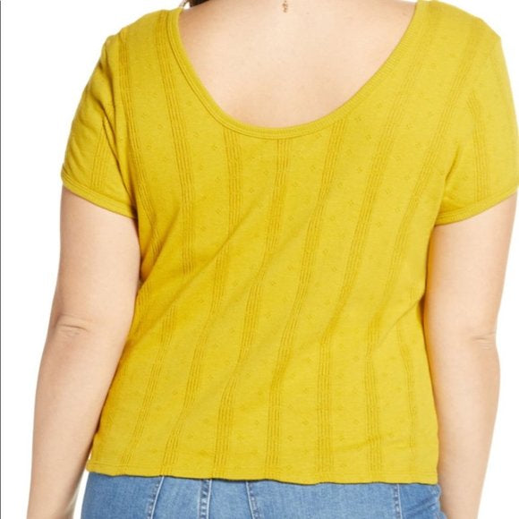 Madewell Pointelle Top (L)