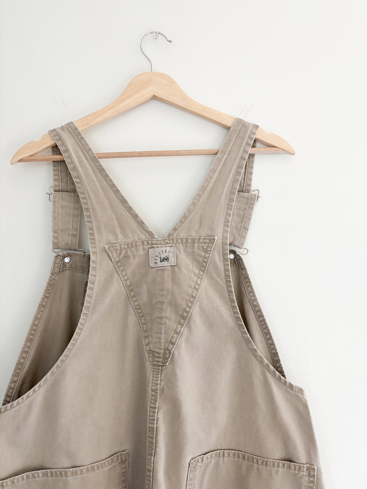 Vintage Riveted By Lee Khaki Shortalls
