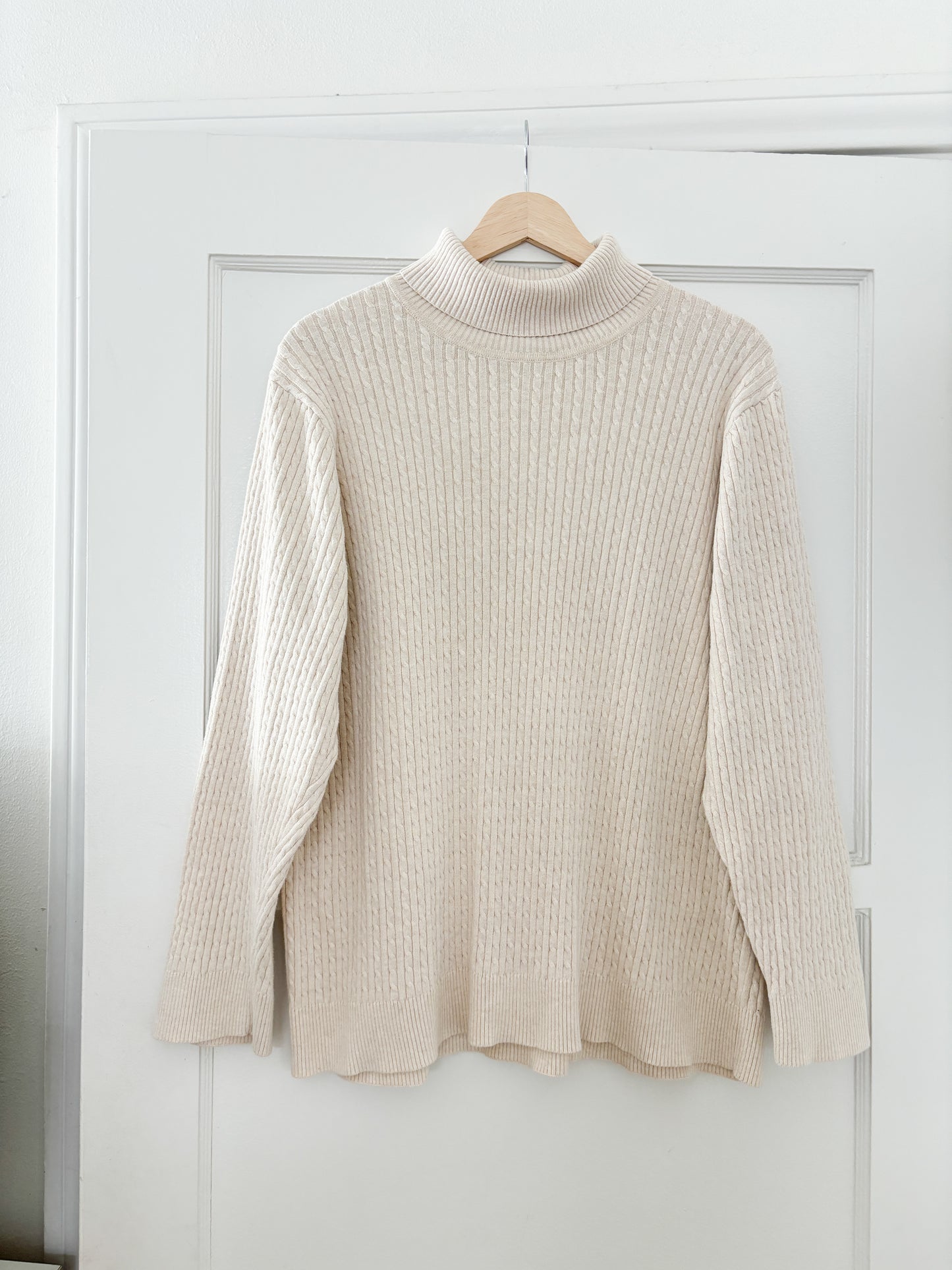 Jeanne Pierre Cable Knit Sweater (XL/XXL)