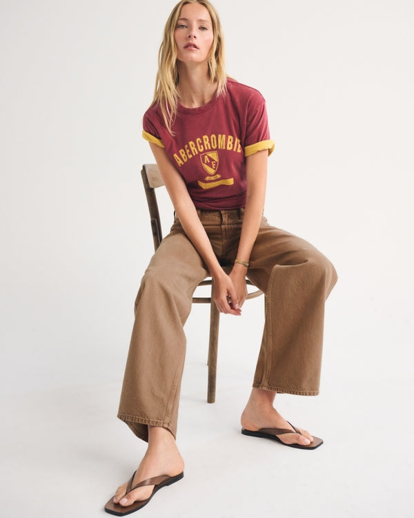 Abercrombie & Fitch Low Rise Ultra Loose Pants (27)