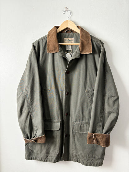 Vintage LL Bean Olive Chore Coat