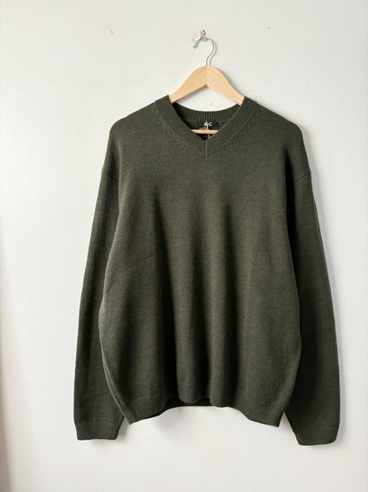 Uniqlo Olive Sweater