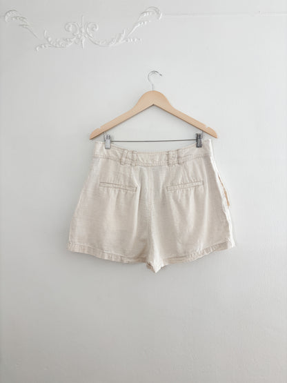 Free People Linen Blend Shorts (M)