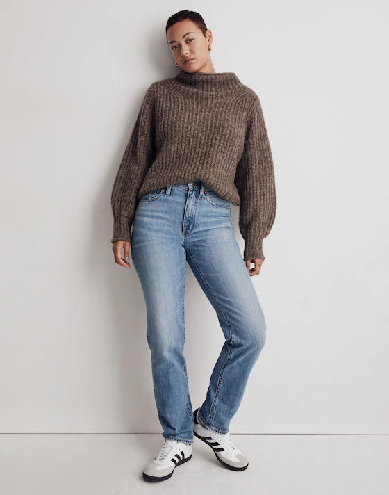 Madewell Loretto Mockneck Pullover Sweater (M)
