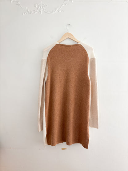 Madewell Kent Color Block Open Cardigan (M)