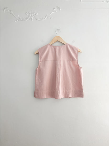 NWT Madewell Crop Cargo Pocket Top (S)
