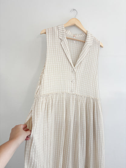 Free People Saffron Flower Midi Dress (L)