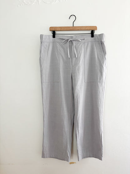Cotton Blend Easy pants (XL)