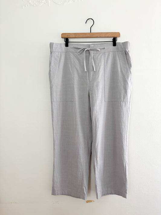 Cotton Blend Easy pants (XL)
