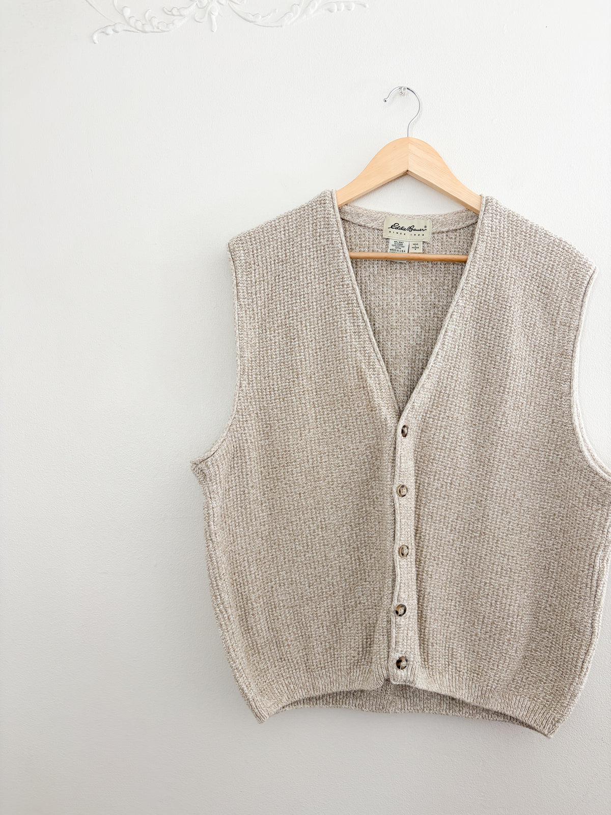 Vintage Eddie Bauer Sweater Vest (L)
