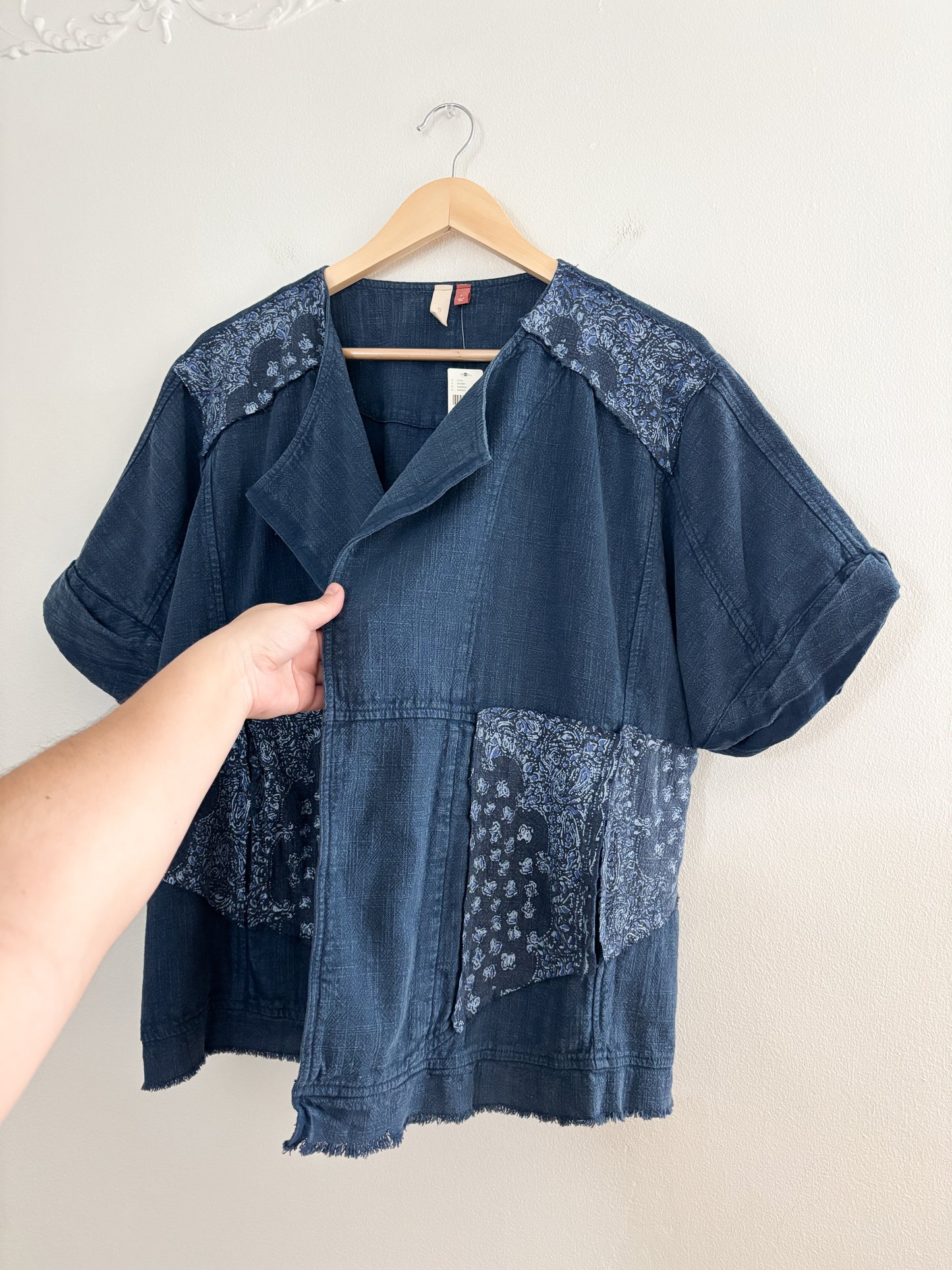 NWT Pilcro Denim Kimono Jacket (S)