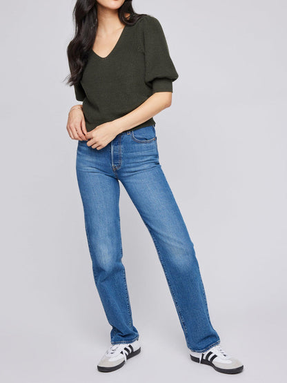 Gentle Fawn Knit Top (S)