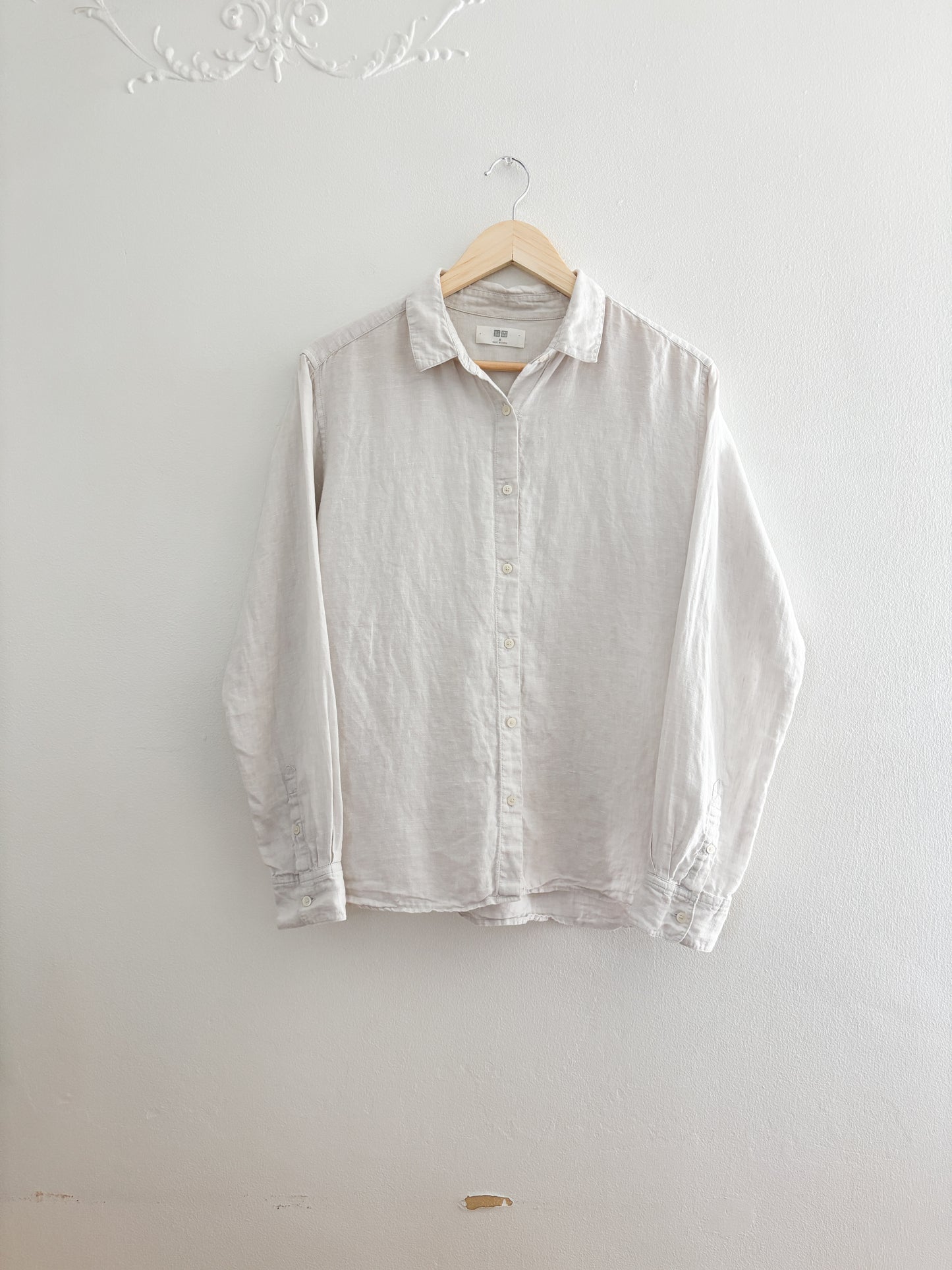 Uniqlo Linen button up (M)