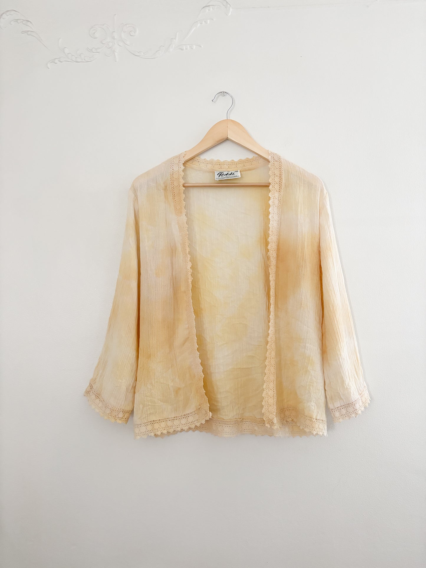 Vinatge Tie Dye Open Duster