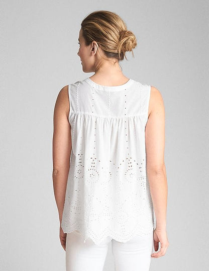 Gap Eyelet Top (S)