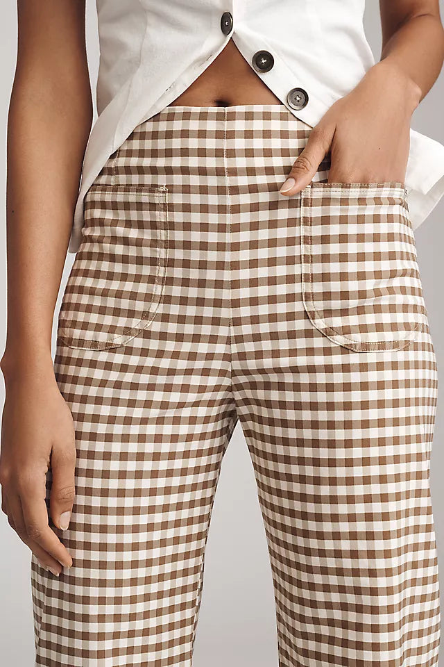 Maeve Colette Ruffled High-Rise Wide-Leg Cropped Pants (31)
