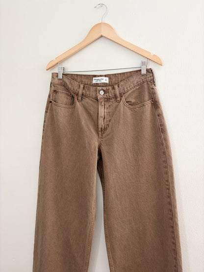 Abercrombie & Fitch Low Rise Ultra Loose Pants (27)