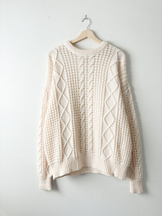 Vintage Cableknit Sweater