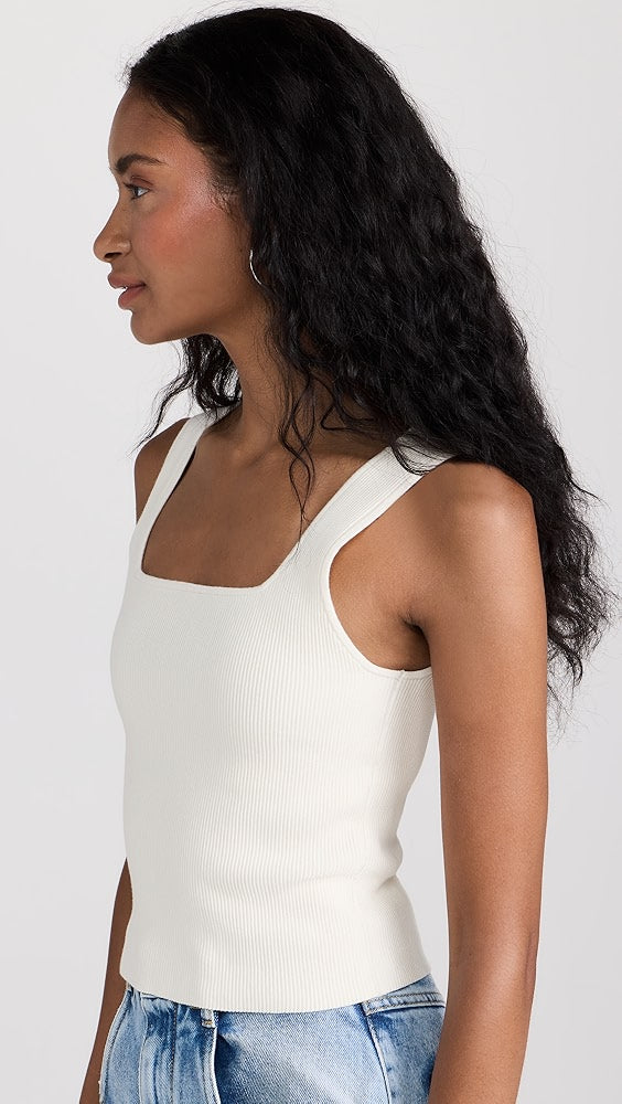 Reformation Julia Ribbed Sweater Tank (S)