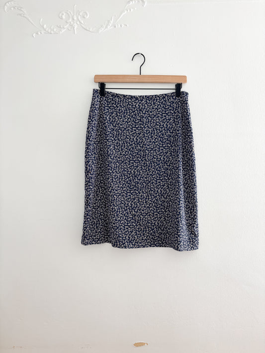 Vintage Floral Skirt (8)