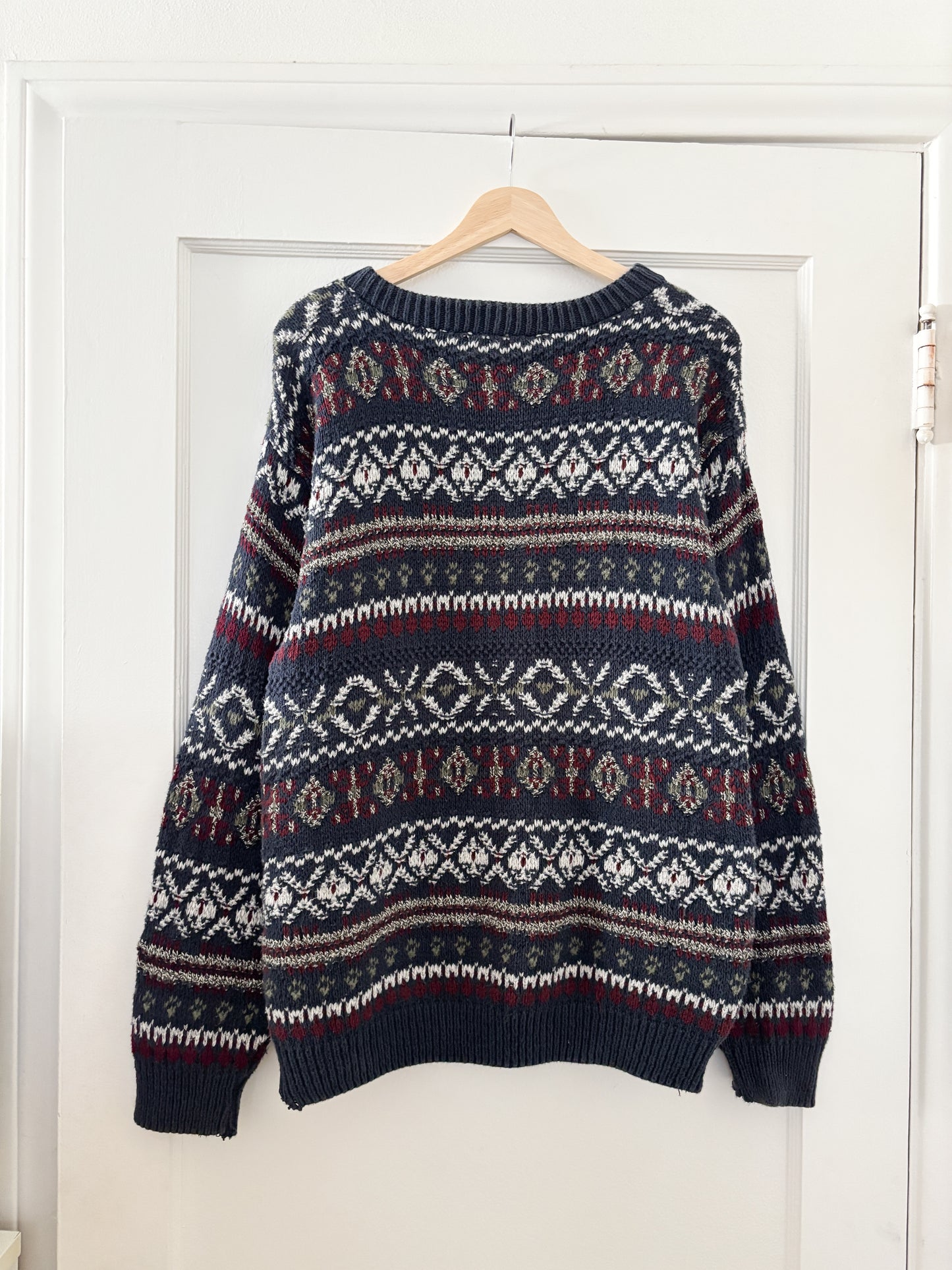 Vintage Bill Bless Patterned Knit (M/L)