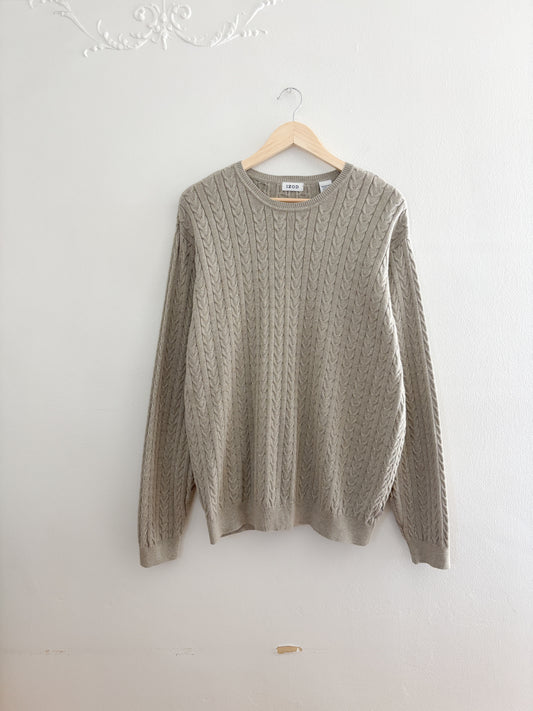 Izod cable knit sweater (XL)