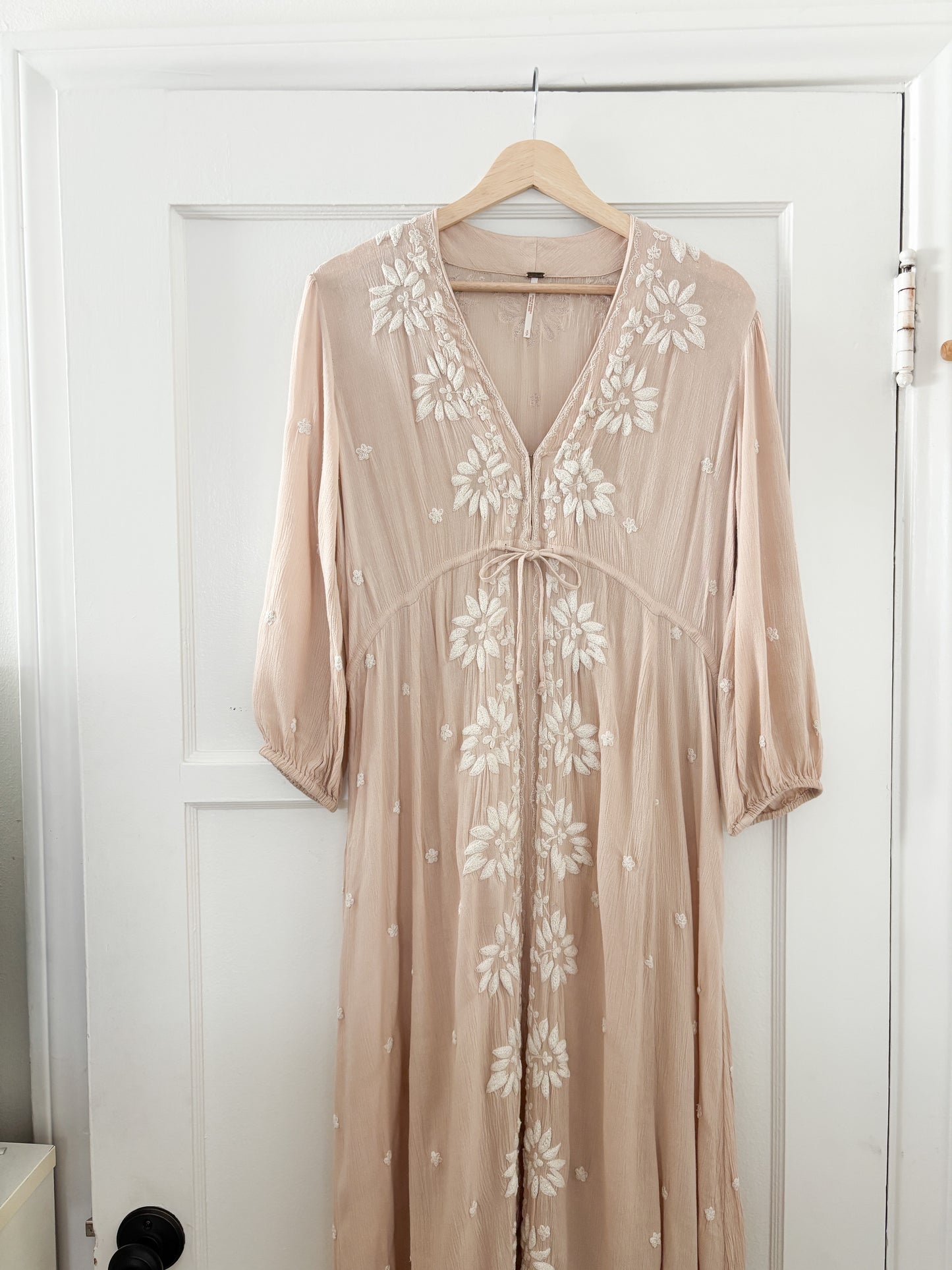 Free People Embroidered Fable Dress (S)