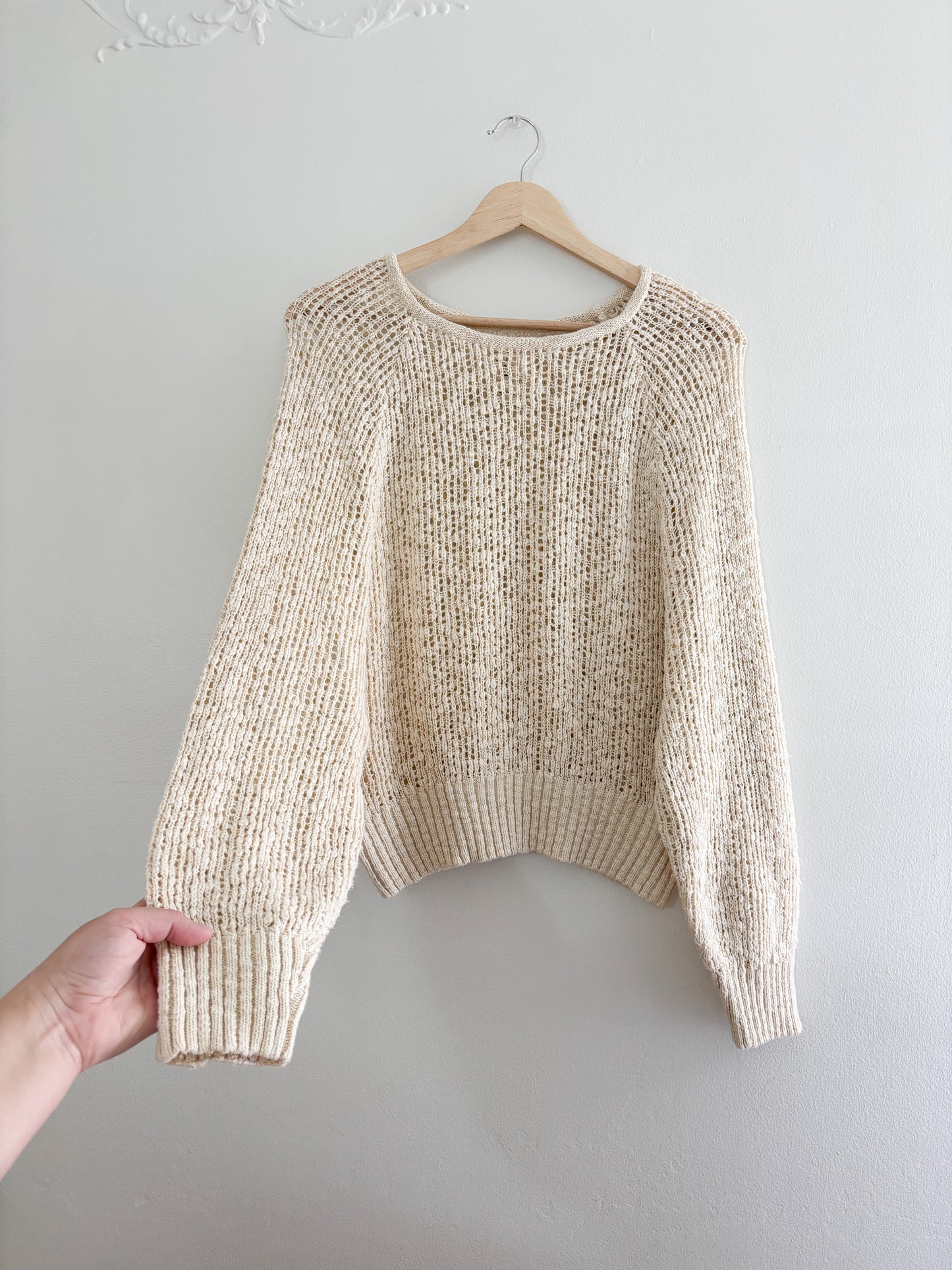 BillaBong knit pullover (M)