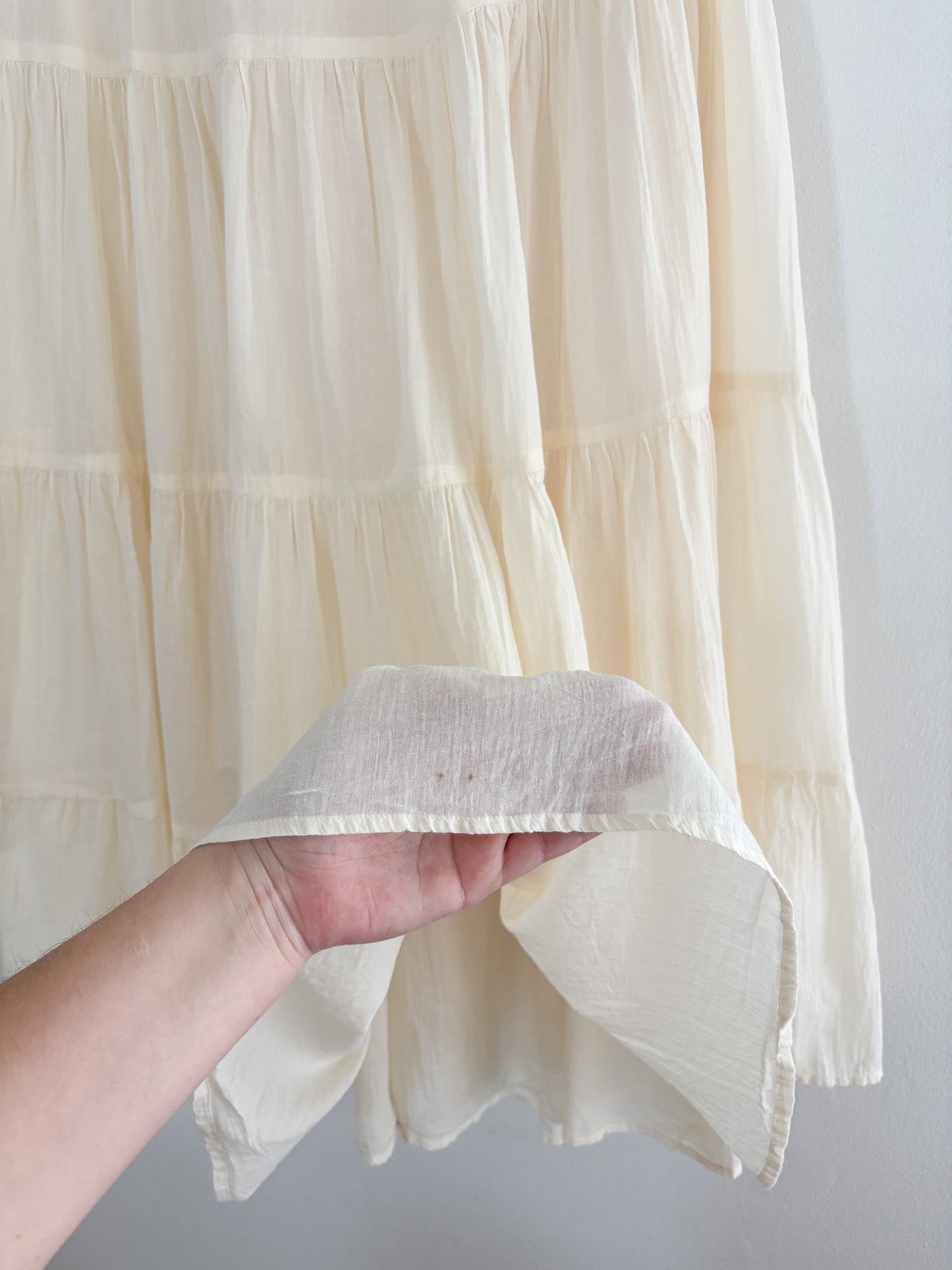 Vintage Crean Tiered Skirt (S)