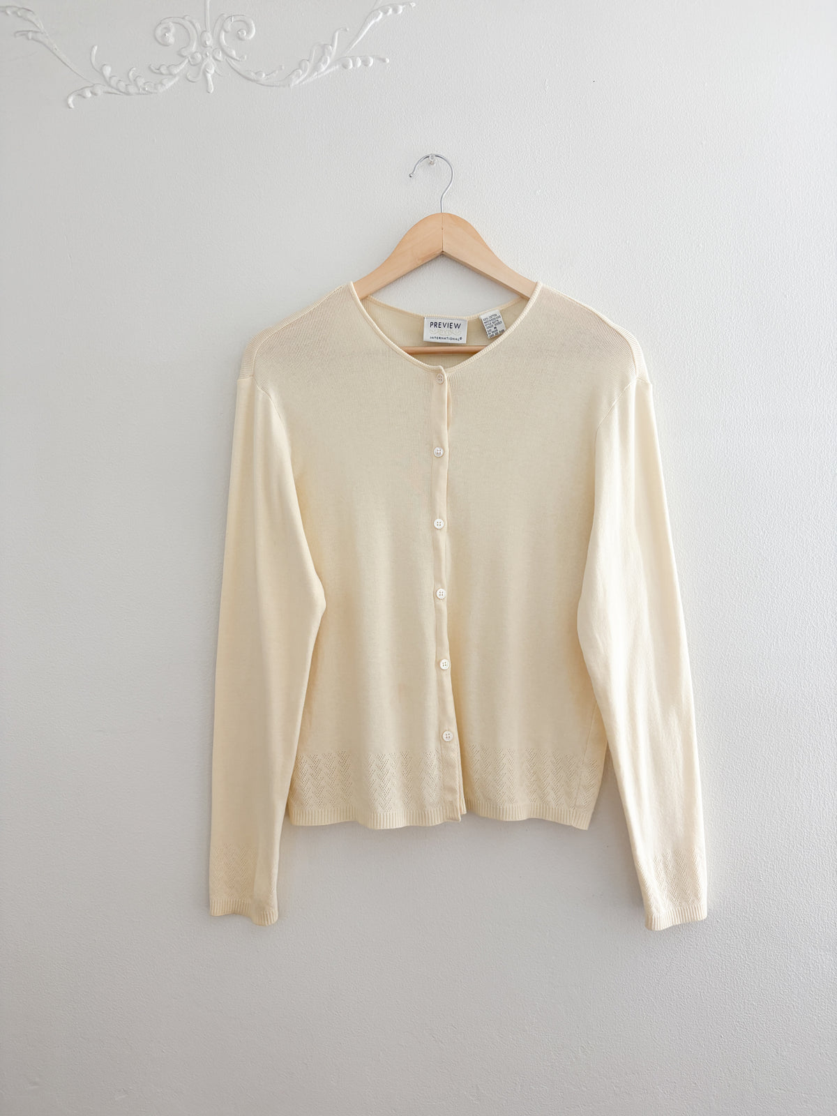 Vintage Light Weight Cardigan (M)