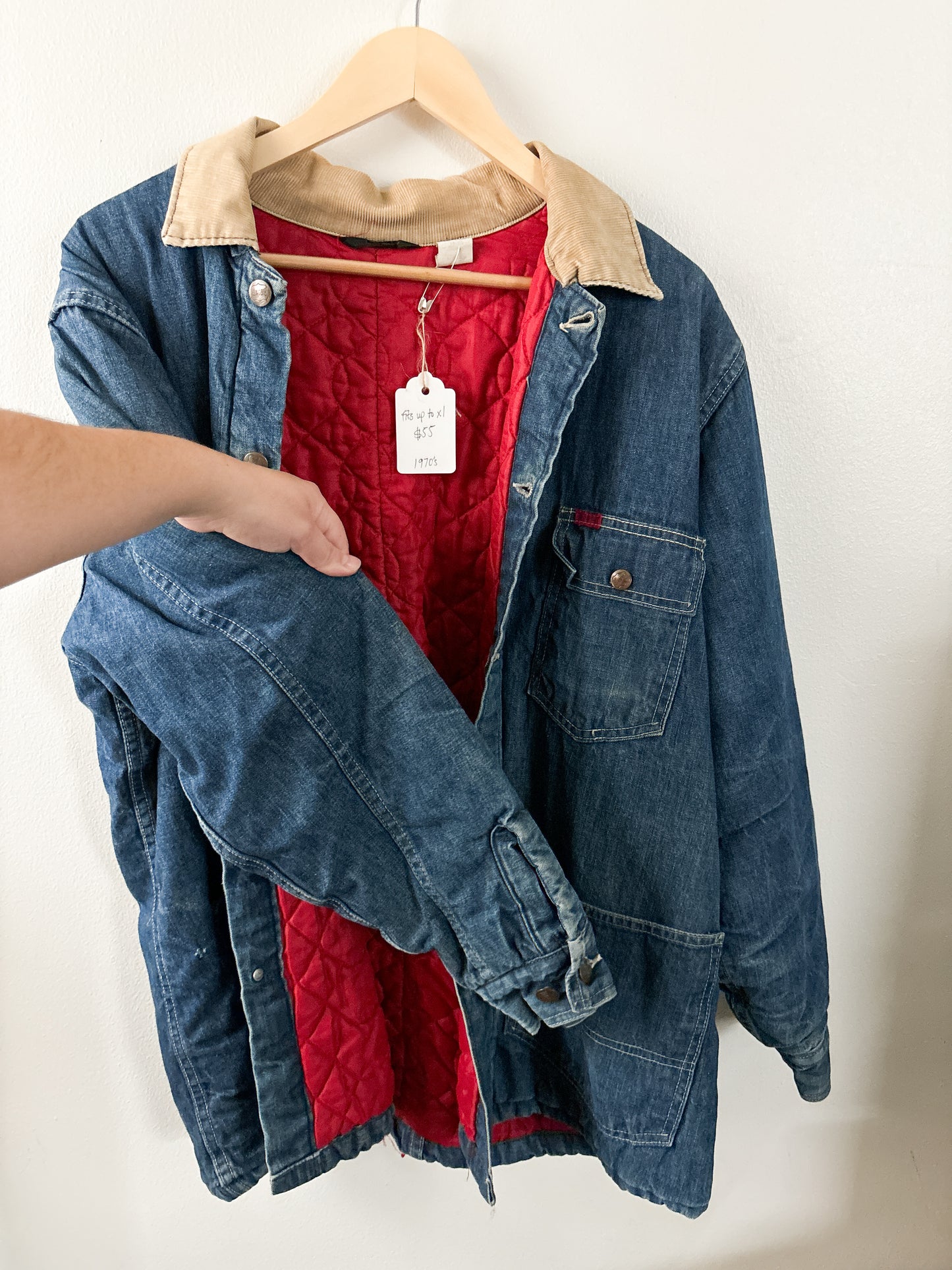 1970’s Chore Quilted Lined Jacket