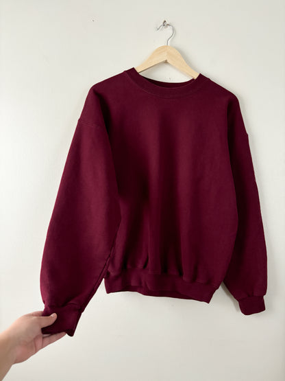 Vintage Hanes Maroon Crew