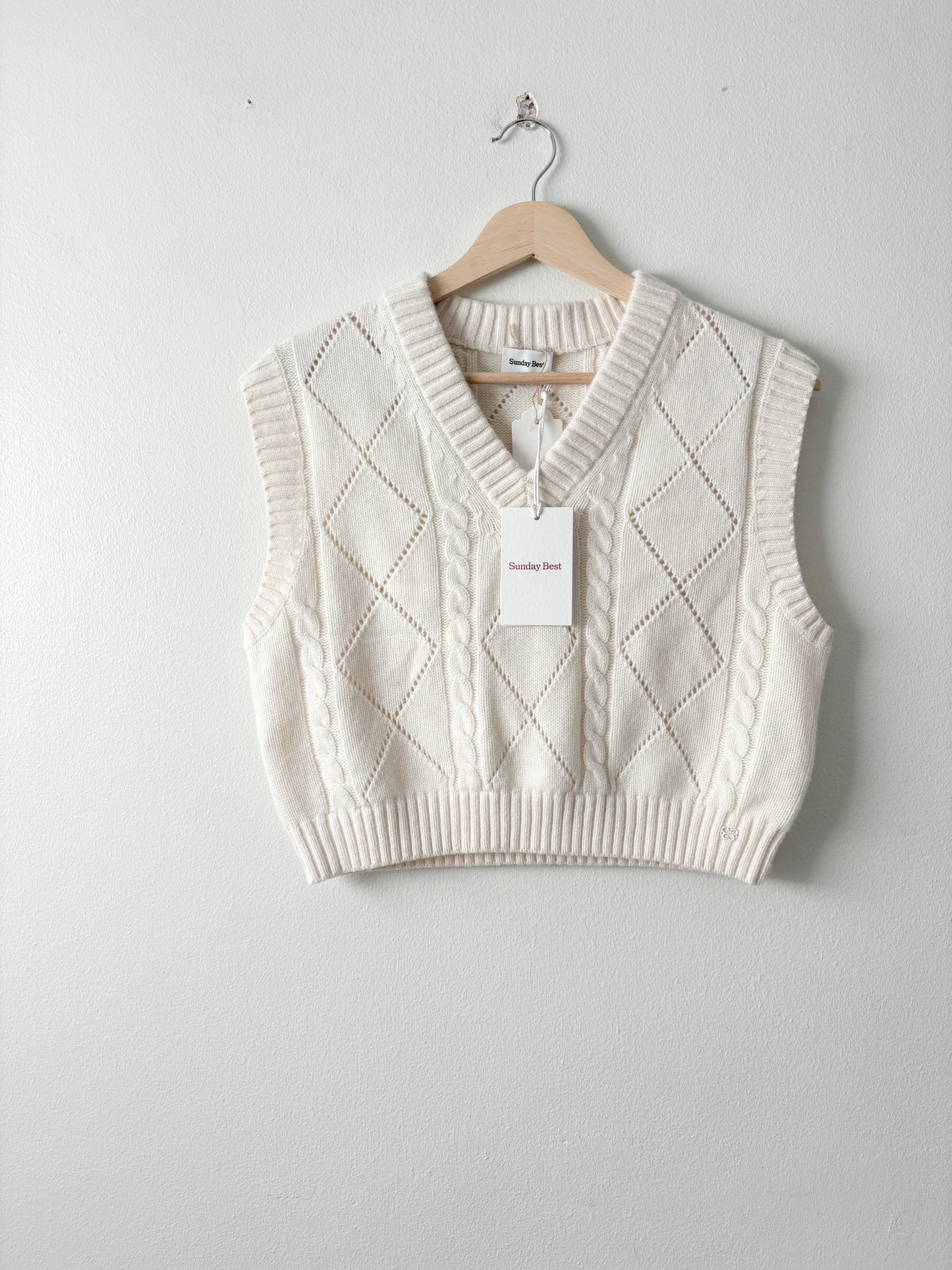 NWT Sunday Best Winston sweater vest