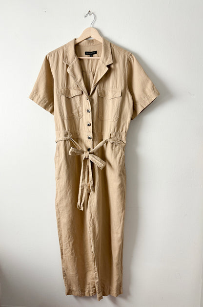 Banana Republic Linen Cotton Blend Jumpsuit