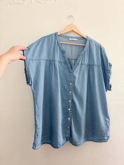 Armand Thiery Chambray Blouse