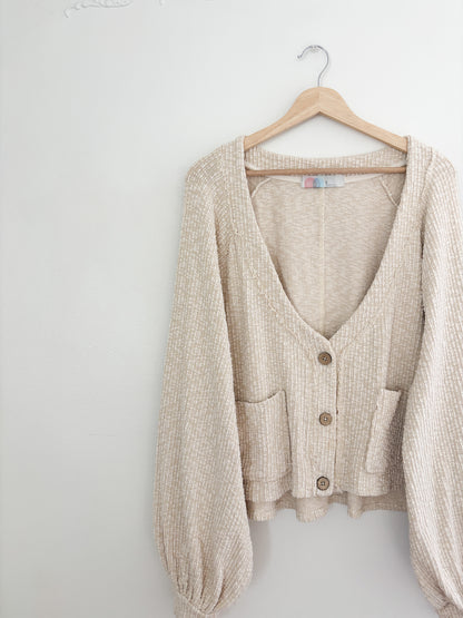 Free People Beach Oasis Cardigan (XL)