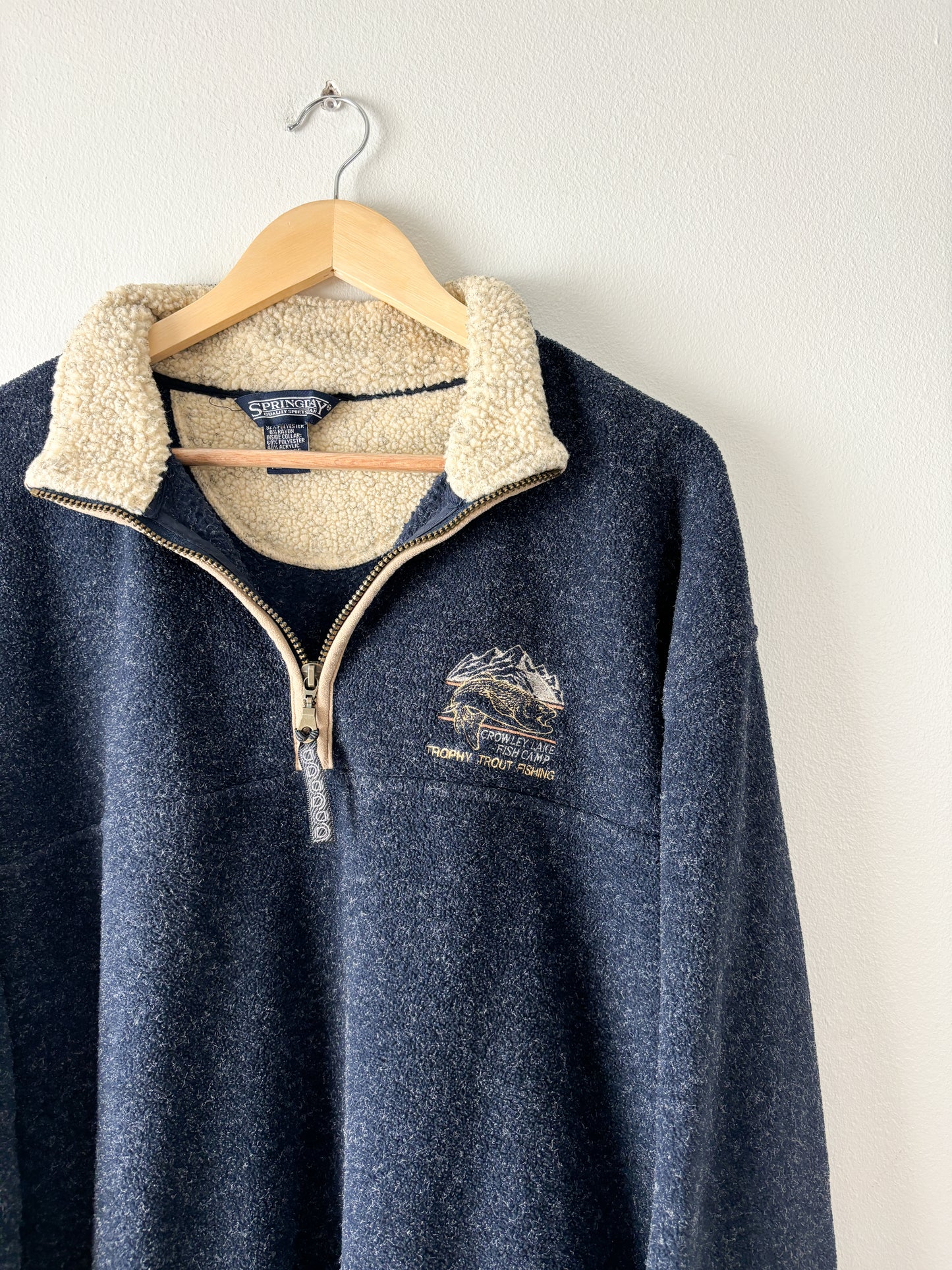 Vintage Fishing quarter zip