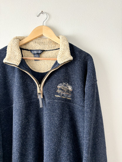 Vintage Fishing quarter zip