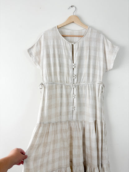 Madewell gingham dress