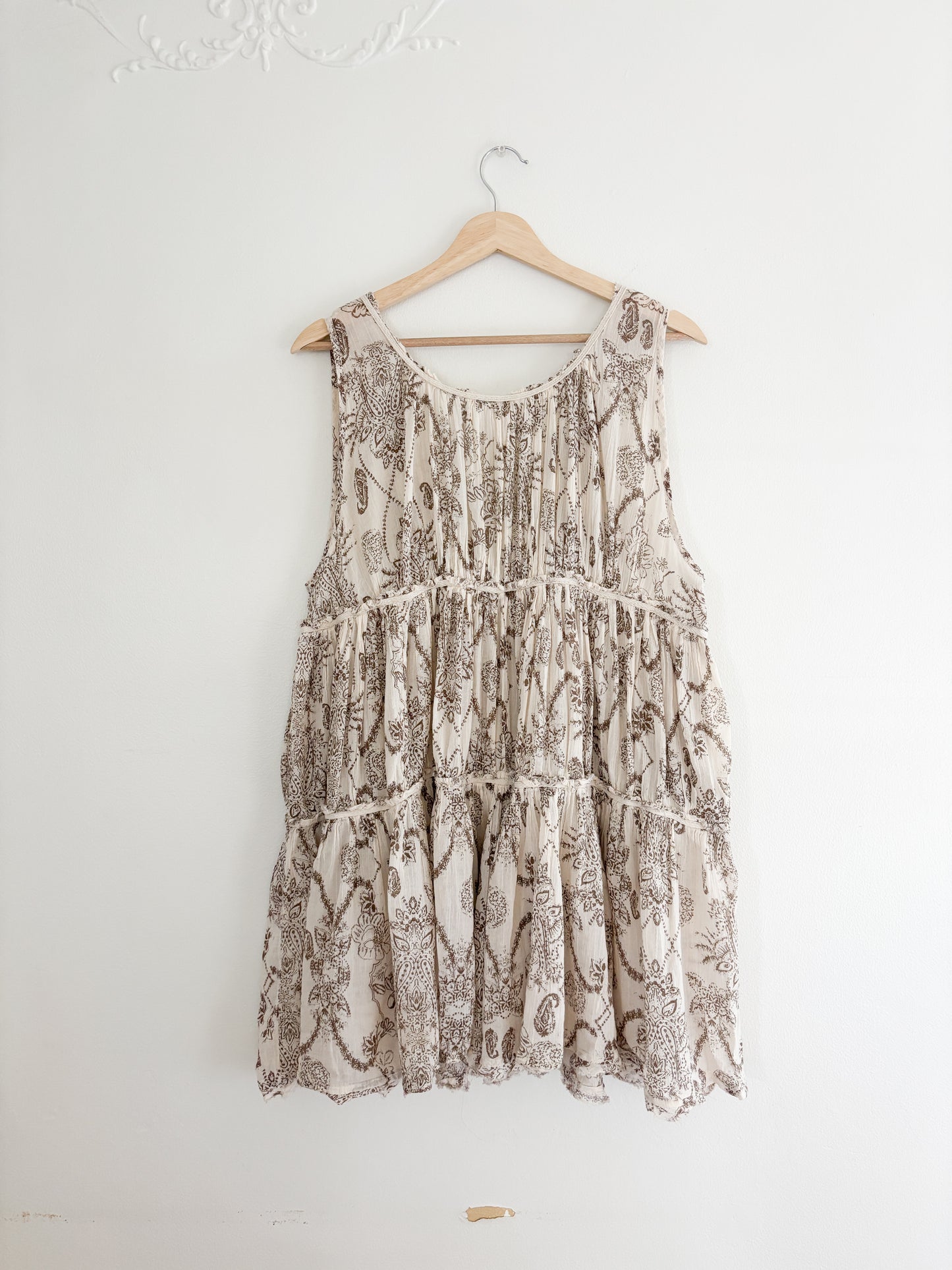 Free People Sundown Nightie Mini Dress (S)
