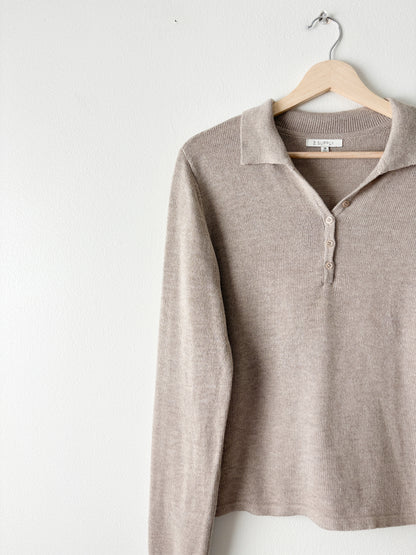 Z Supply knit sweater polo