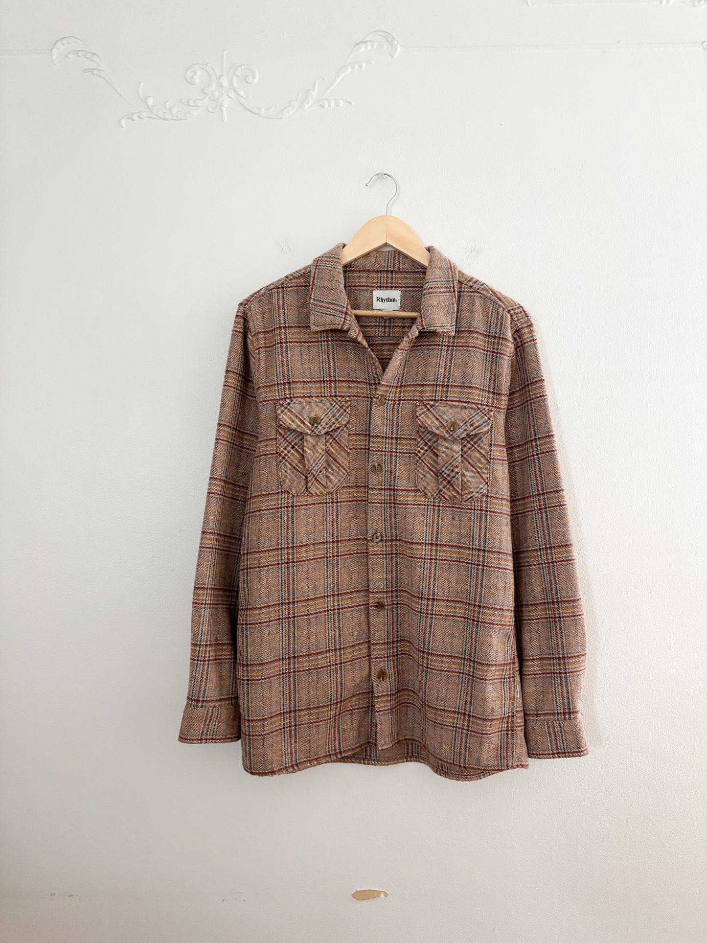Rhythm Plaid Flannel (M)