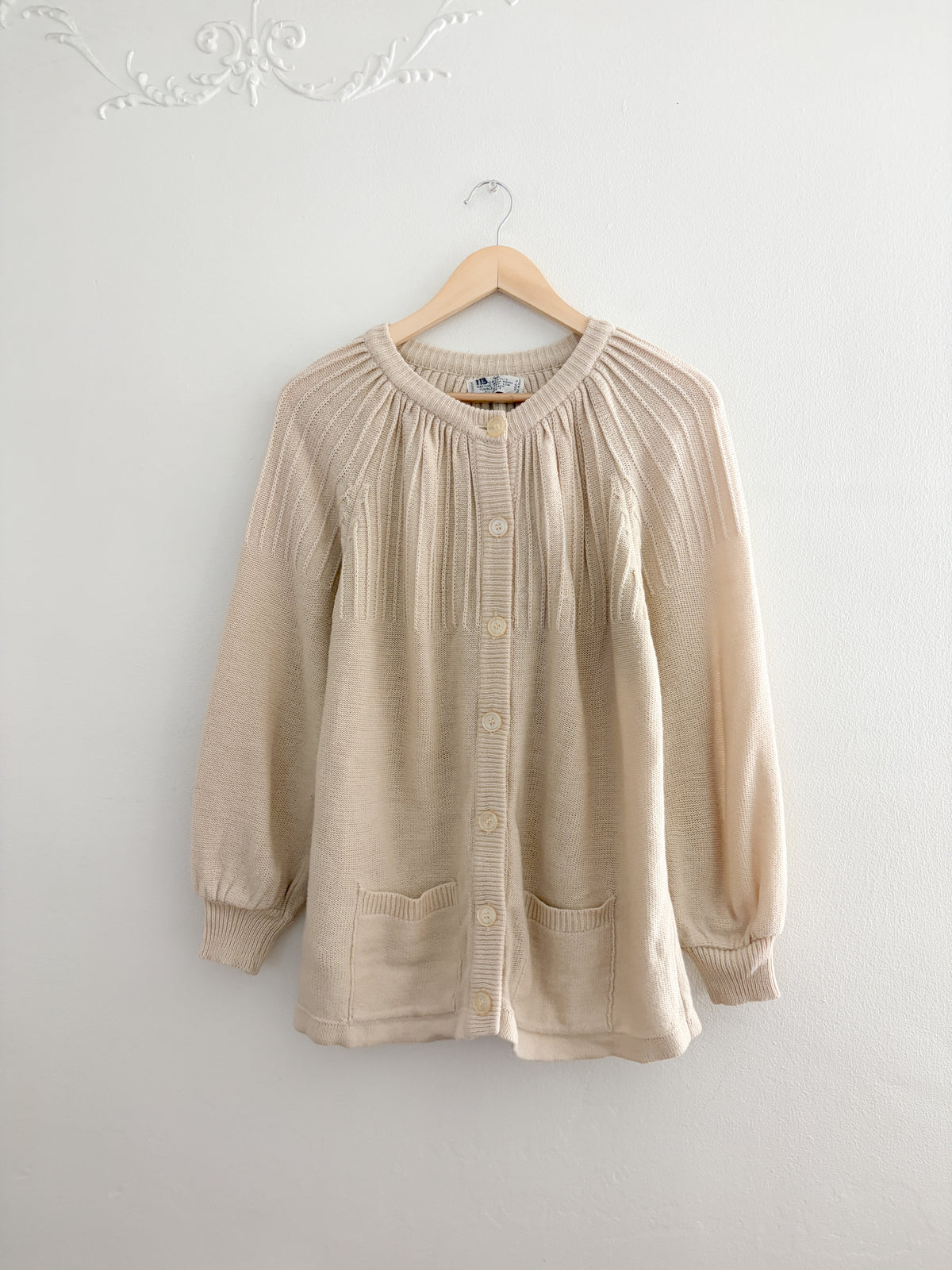Vintage Cream Cardigan