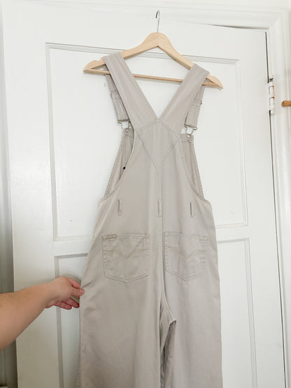 Vintage Khaki Overalls (S/M)
