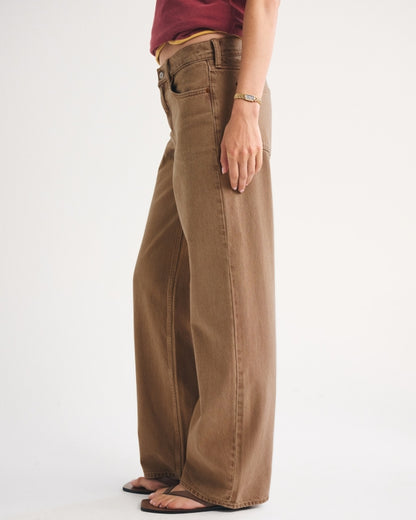 Abercrombie & Fitch Low Rise Ultra Loose Pants (27)