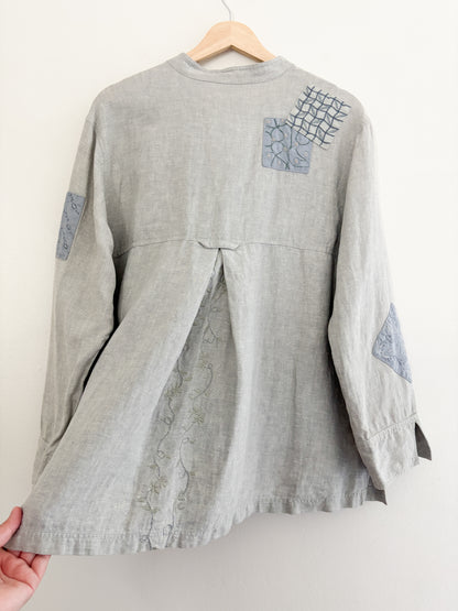 J Jill Linen Button Down (S/M)
